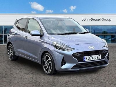 Used Hyundai i10 Premium 2024 Blue Hatchback