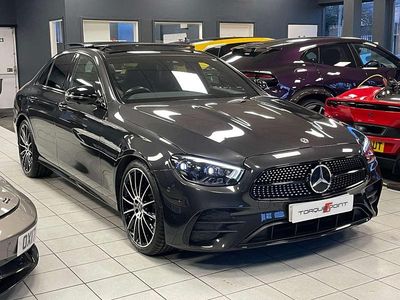 Used Mercedes E220 AMG line 2020 Grey Sedan