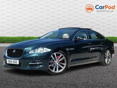 Used Jaguar XJ Portfolio 275 HP (202 kW) 2014 Green Sedan