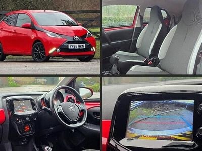 Red Used 2017 Toyota Aygo x-style Hatchback | £7,975 (Fair price)