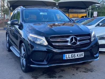 Used Mercedes GLE350 AMG Line Premium 258 HP (189 kW) 2016 Black SUV