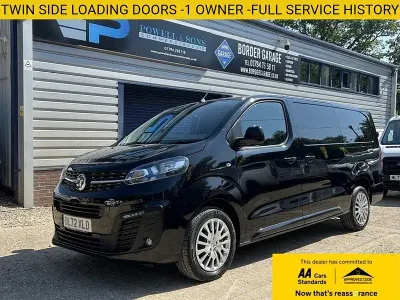 Used Vauxhall Vivaro 150 HP (110 kW) 2023 Black MPV