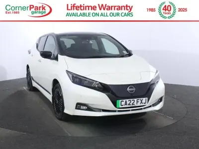 Used Nissan Leaf Tekna 160 kW (218 HP) 2022 White Hatchback