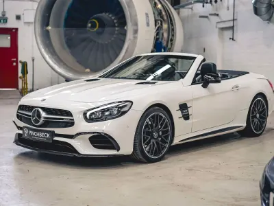 Used Mercedes SL63 AMG AMG 2019 White Cabriolet