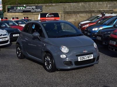 Grey Used 2013 Fiat 500 S Hatchback | £4,995 (Expensive)