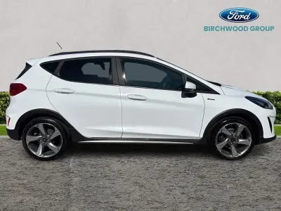 Used Ford Fiesta Active 2021 White Hatchback