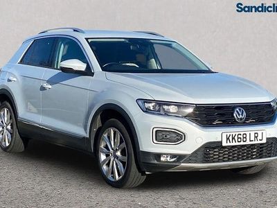 Silver Used 2019 VW T-Roc SEL SUV | £16,269 (Fair price)