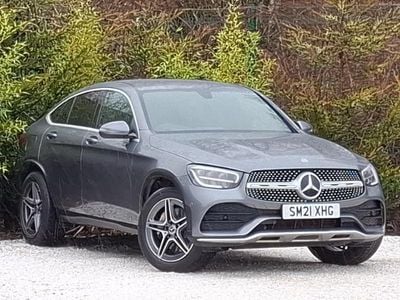 Begagnad Mercedes GLC300 AMG line 258 HK (189 kW) 2021 Grå Sportkupé