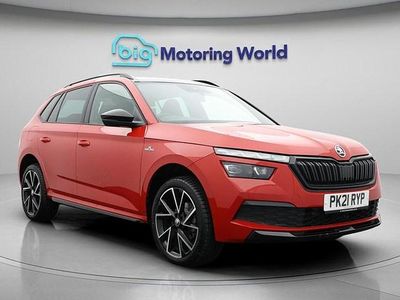 Used Skoda Kamiq Monte Carlo 110 HP (80 kW) 2021 Red SUV
