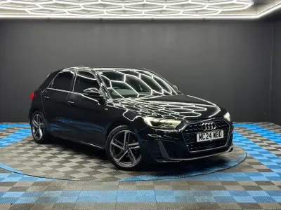 Used Audi A1 Sportback S-Line 2024 Black Hatchback