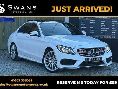 Used Mercedes C200 AMG Line Premium Plus 184 HP (135 kW) 2015 White Sedan