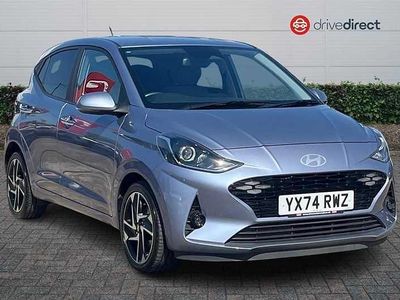 Usado Hyundai i10 Premium 79 HP (58 kW) 2024 Azul Citadino