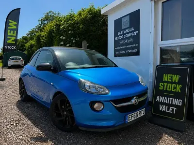 Used Vauxhall Adam S 70 HP (51 kW) 2016 Blue Hatchback