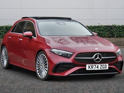 Used Mercedes A200 AMG Line Premium Plus 163 HP (119 kW) 2025 Red Hatchback