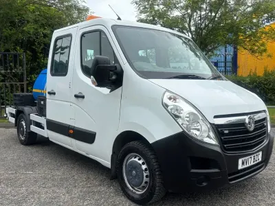 Used Vauxhall Movano 130 HP (95 kW) 2017 White MPV