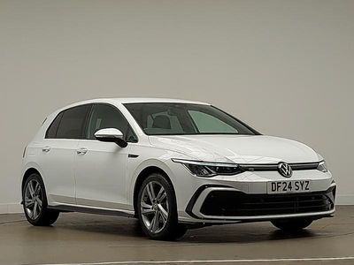 Used VW Golf VIII R-line 130 HP (95 kW) 2024 White Hatchback