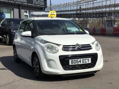 Used Citroën C1 Flair 68 HP (50 kW) 2014 White Hatchback