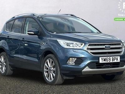 Used Ford Kuga Titanium 150 HP (110 kW) 2019 Blue SUV