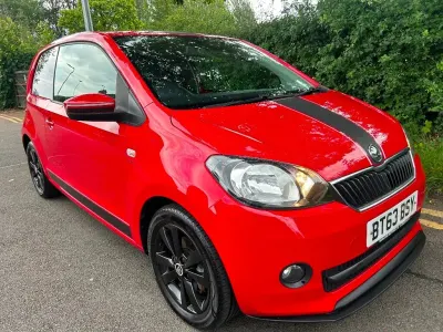 Used Skoda Citigo Sport 75 HP (55 kW) 2013 Red Hatchback