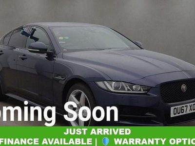 Used Jaguar XE R-Sport 240 HP (176 kW) 2017 Blue Sedan