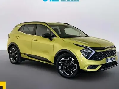 Used Kia Sportage GT-Line 150 HP (110 kW) 2023 Yellow SUV