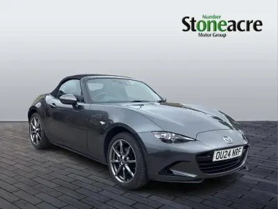 Used Mazda MX5 Exclusive-Line 184 HP (135 kW) 2024 Grey Cabriolet