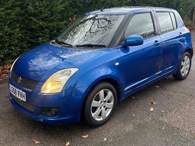Blue Used 2008 Suzuki Swift GLX Hatchback | £825 (Fair price)