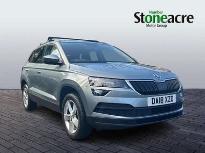 Used Skoda Karoq SE 115 HP (84 kW) 2018 Grey SUV