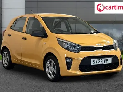 Used Kia Picanto Advance 67 HP (49 kW) 2023 Yellow Hatchback