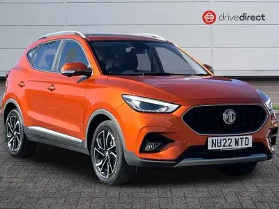 Usado MG ZS Exclusive 111 HP (81 kW) 2022 Laranja SUV