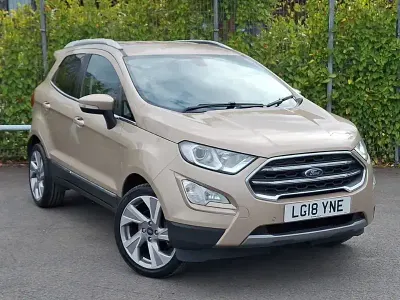 Used Ford Ecosport Titanium 125 HP (91 kW) 2018 Beige SUV