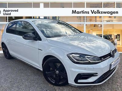 Used VW Golf VII R 300 HP (220 kW) 2019 White Hatchback