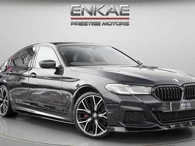 Used BMW 520 M Sport 2022 Black Sedan