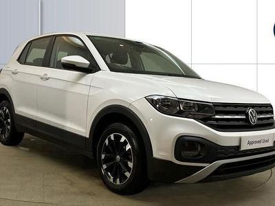 White Used 2021 VW T-Cross S SUV | £13,472 (Fair price)