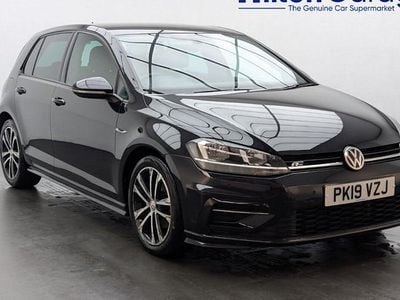 Black Used 2019 VW Golf VII R-line Hatchback | £12,550 (Good price)