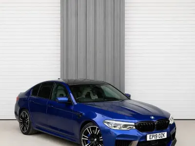 Begagnad BMW M5 M Performance 2019 Blå Sedan