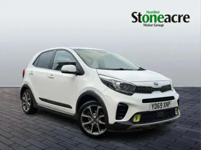 Used Kia Picanto X-Line 83 HP (61 kW) 2019 White Hatchback