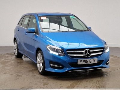Used Mercedes B180 Executive 109 HP (80 kW) 2018 Blue MPV