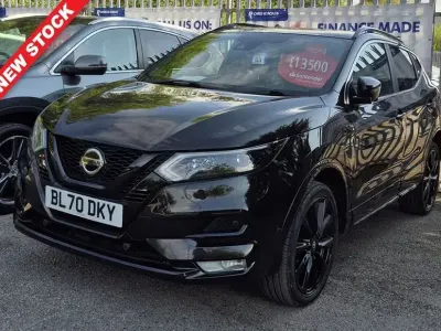 Used Nissan Qashqai N-TEC 138 HP (101 kW) 2020 Black SUV