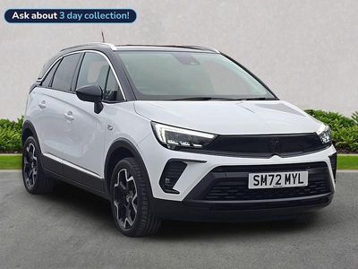 Used Vauxhall Crossland Ultimate 110 HP (80 kW) 2023 White SUV