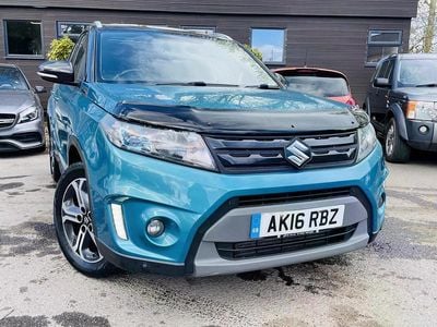 Used Suzuki Vitara SZ5 120 HP (88 kW) 2016 Turquoise/black SUV
