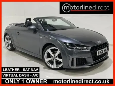 Begagnad Audi TT Roadster S-Line 197 HK (144 kW) 2020 Grå Cab