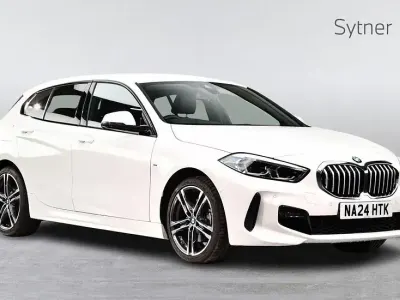 Used BMW 118 M Sport 134 HP (98 kW) 2024 White Hatchback