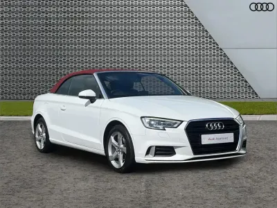 Usado Audi A3 Cabriolet Sport 150 HP (110 kW) 2018 Branco Cabrios