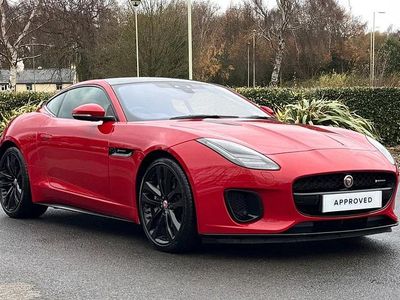 Used Jaguar F-Type R-Dynamic 300 HP (220 kW) 2019 Red Coupe