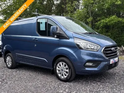 Używany Ford Transit Custom Limited 130 KM (95 kW) 2021 Niebieski Van