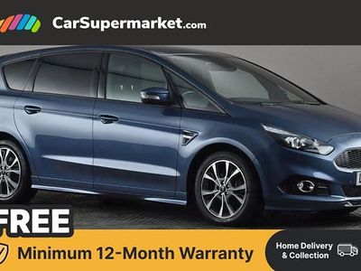 Used Ford S-MAX ST-Line 190 HP (139 kW) 2018 Blue MPV