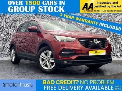 Used Vauxhall Grandland X S 130 HP (95 kW) 2019 Red SUV