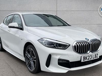 Used BMW 118 M Sport 134 HP (98 kW) 2023 White Hatchback