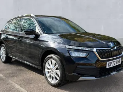 Used Skoda Kamiq SE 110 HP (80 kW) 2022 Black magic pearl effect SUV
